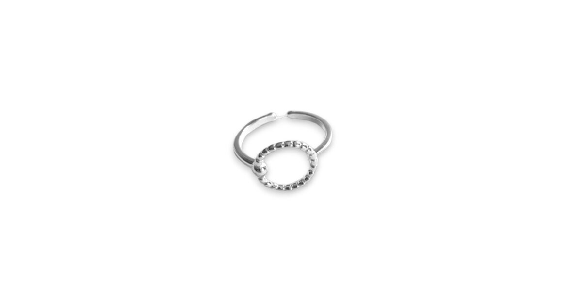 Bague Echo Of The Dreamer "Mars Valentine" - Argent Sterling, Taille US 7.5 / FR 55, Occasion